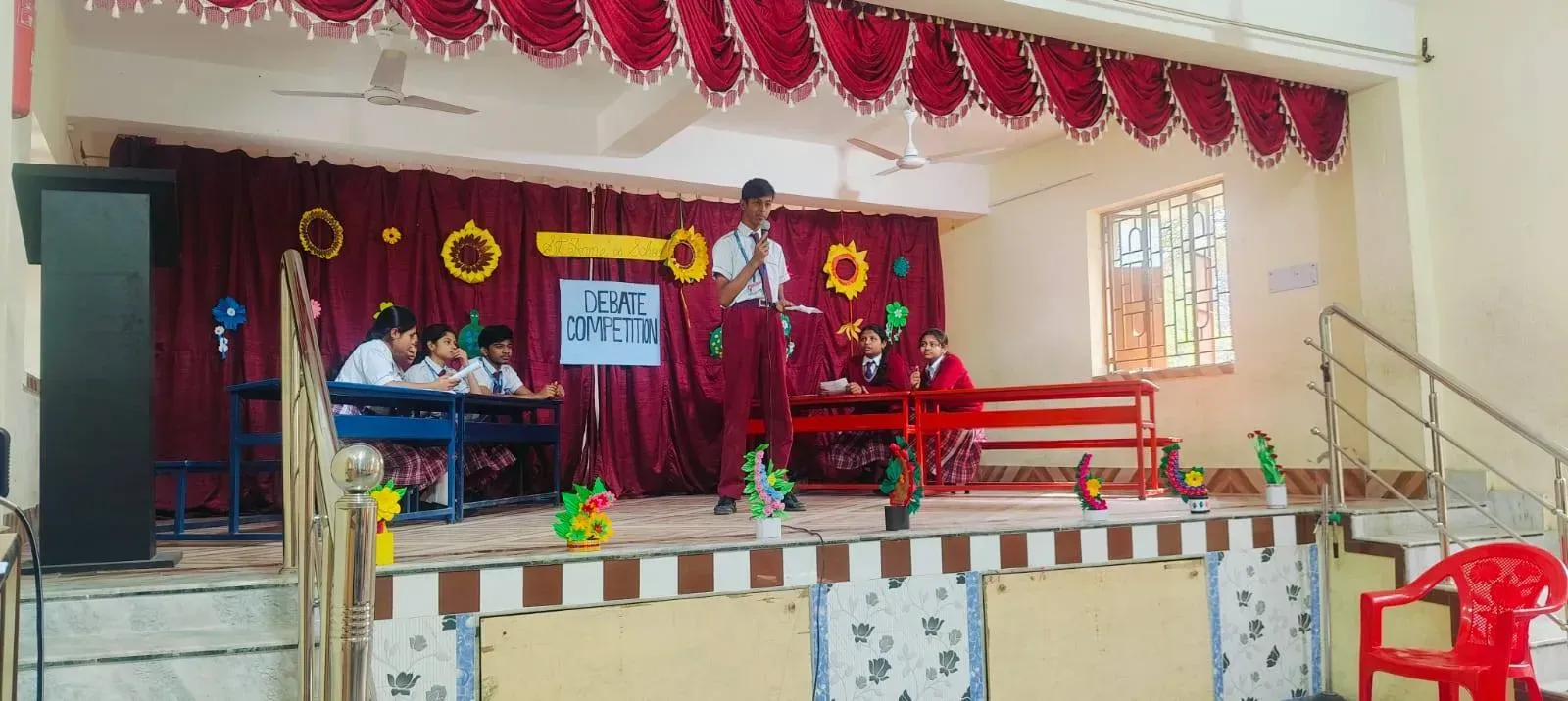 Debate competition – school event photos at St. Anne's School