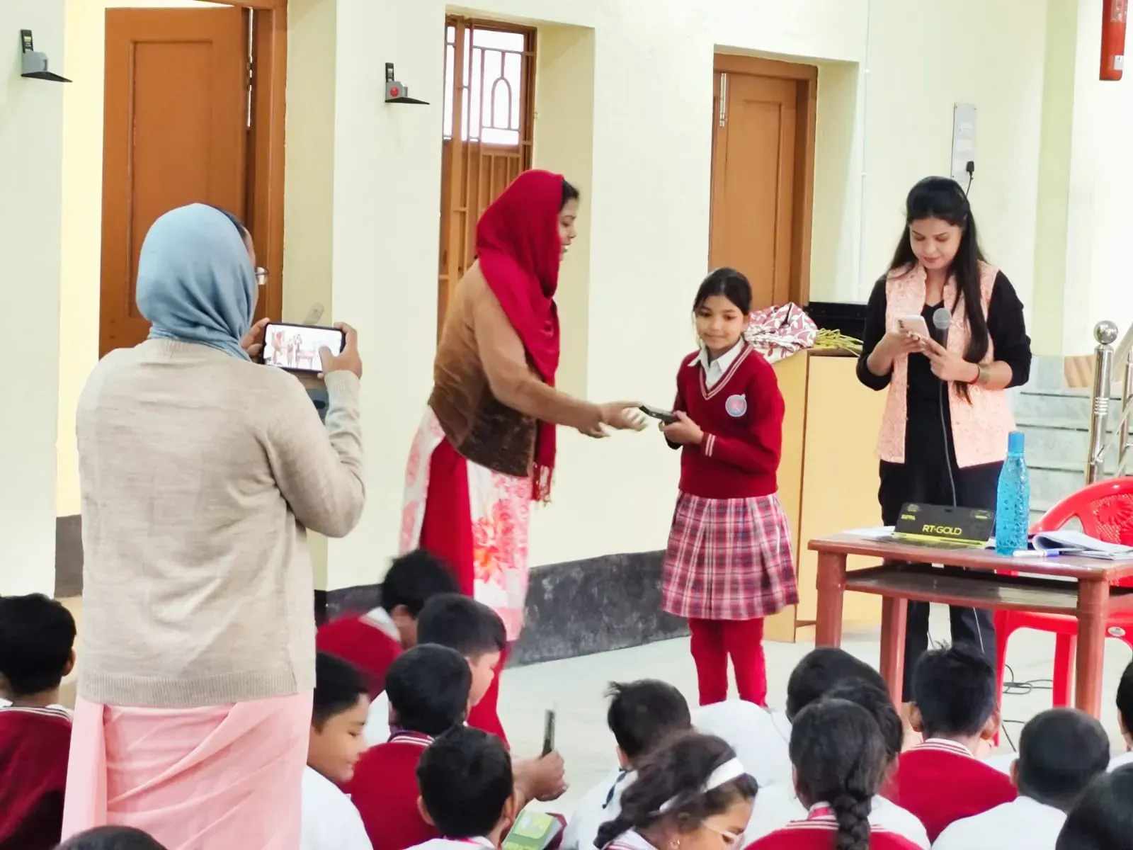 Health awarness – school event photos at St. Anne's School