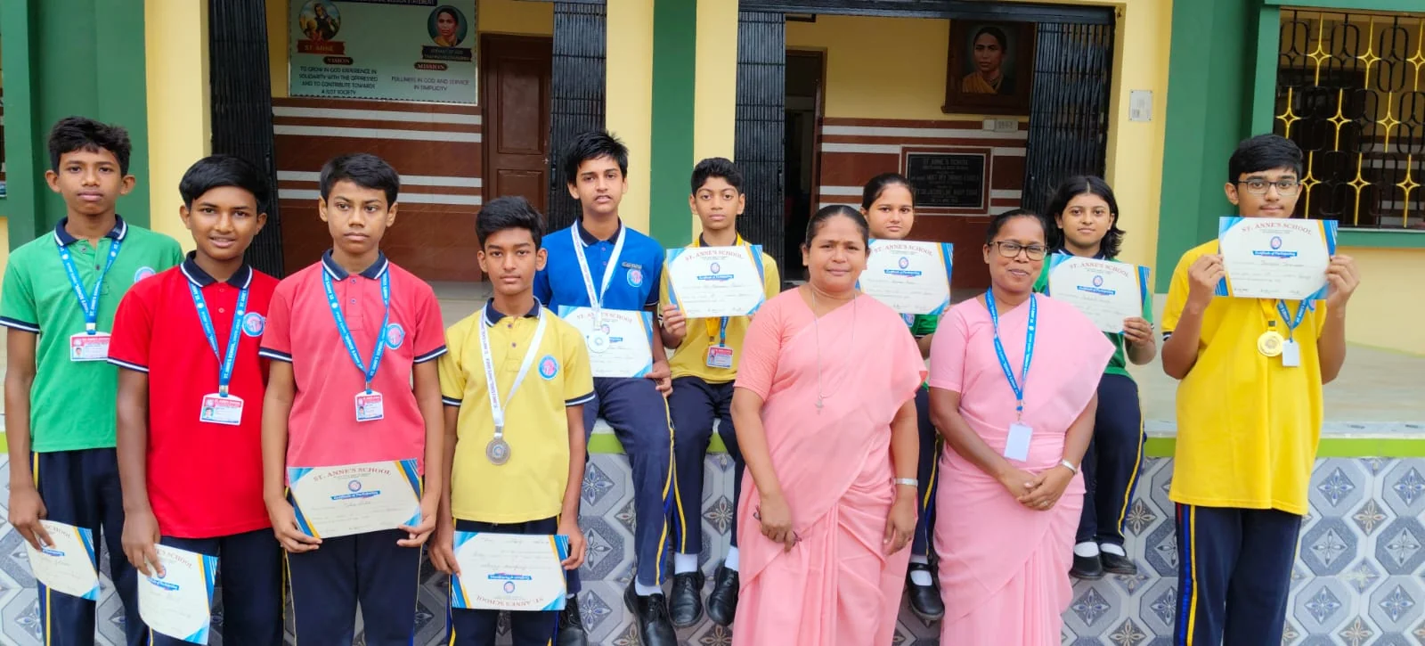 Quiz competition – school event photos at St. Anne's School